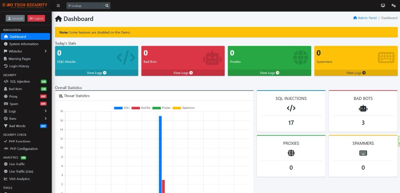 Demo screenshot 1